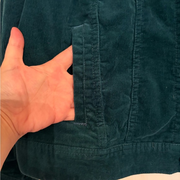 Talbots Deep Teal Corduroy Jacket - Picture 3 of 5